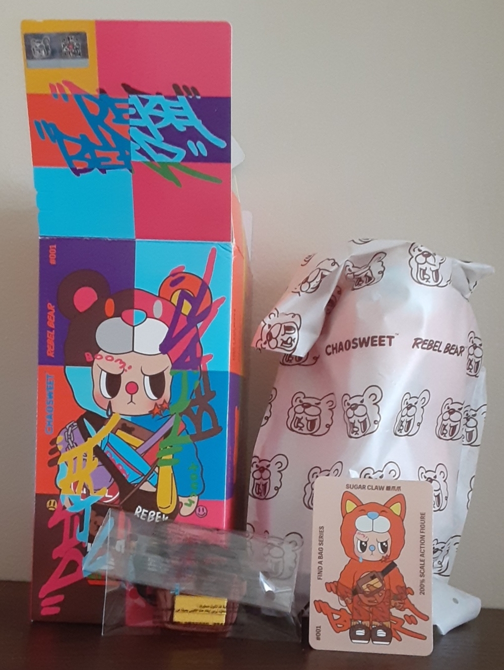 Rebel Bear Find A Bag Confirmed "Sugar Claw"